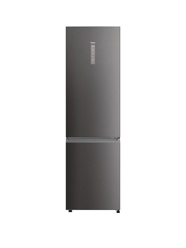 Haier HDPW5620CNPD 70/30 Total No Frost Fridge Freezer, A Rated, Wifi - Inox